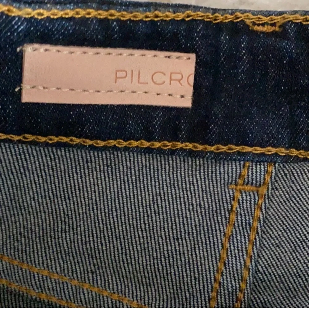 Final Sale 👀 No More Low Offers Anthropologie PILCRO THE SPLIT STRAIGHT JEANS